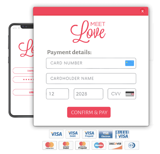 Online Dating Credit Card Processing